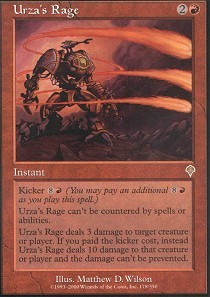 Urzas Rage - Foil