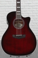D'Angelico Premier Fulton - Trans Black Cherry Burst