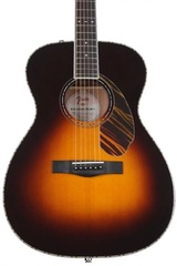Fender Paramount PO-220E Orchestra Acoustic-electric Guitar - 3-color Vintage Sunburst
