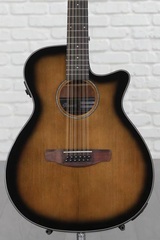 Ibanez AEG5012 Acoustic-electric Guitar - Dark Violin Sunburst