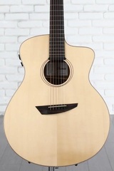 Ibanez PA300E Acoustic-Electric Guitar - Natural Satin Top, Natural Low Gloss Back and Sides