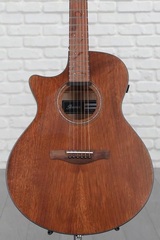 Ibanez AE295L, Left-Handed Acoustic-Electric Guitar - Natural Low Gloss