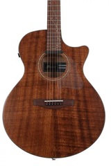 Ibanez AE295 Acoustic-Electric Guitar - Natural Low Gloss