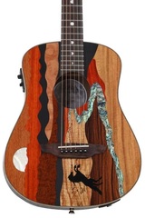 Luna Safari Vista Stallion Acoustic-electric Guitar - Gloss Natural