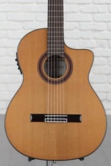 Cordoba C7-CE, Nylon String Acoustic-Electric Guitar - Cedar