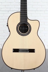 Cordoba GK Pro Negra, Nylon String Acoustic-Electric Guitar - Spruce
