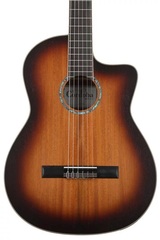 Cordoba C4-CE, Nylon String Acoustic-Electric Guitar - Edgeburst