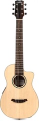 Cordoba Mini II, Nylon String Acoustic-Electric Guitar - Striped Ebony