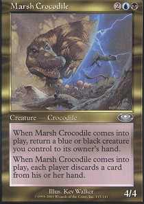 Marsh Crocodile - Foil