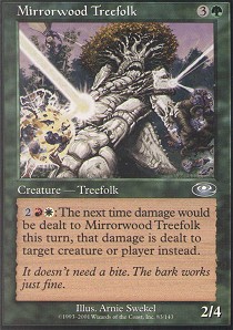 Mirrorwood Treefolk - Foil