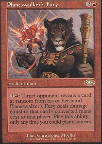 Planeswalkers Fury - Foil