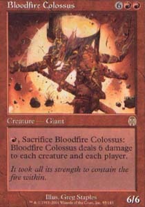 Bloodfire Colossus - Foil