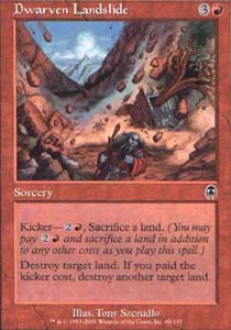 Dwarven Landslide - Foil