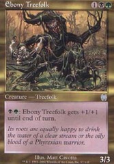 Ebony Treefolk - Foil