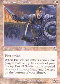 Enlistment Officer - Foil