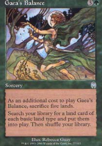 Gaeas Balance - Foil