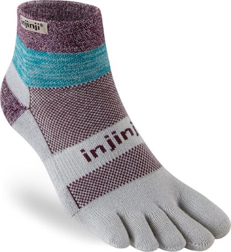 Injinji - Trail Midweight Mini-Crew Socks - BAY