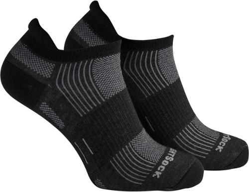 WRIGHTSOCK - ECO Run Tab Socks - BLACK