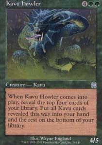 Kavu Howler - Foil