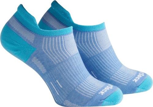 WRIGHTSOCK - ECO Run Tab Socks - LIGHT BLUE/SCUBA