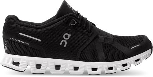 On - Cloud 5 Shoes - Womens - BLACK/WHITE