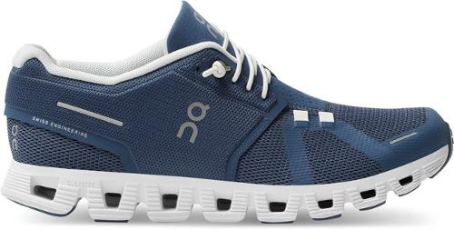 On - Cloud 5 Shoes - Womens - DENIM/WHITE