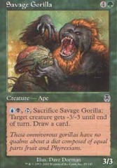 Savage Gorilla - Foil