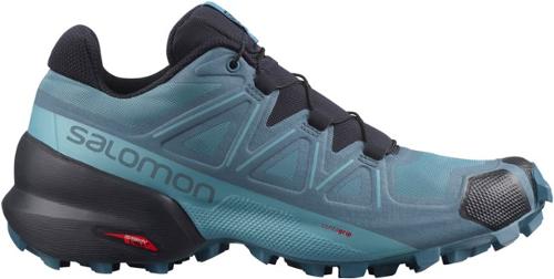 Salomon - Speedcross 5 Trail-Running Shoes - Womens - BLUESTONE/NIGHT SKY/YUCCA