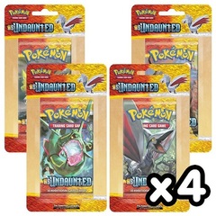 HGSS - Undaunted - Blister Booster Packs X4