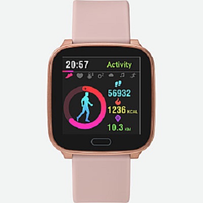 Timex Active Resin Strap Smartwatch - Pink
