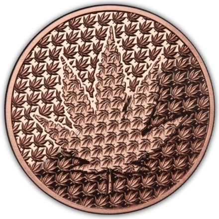 Cannabis Forever 1 oz Copper Round