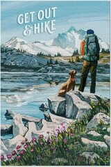 Lantern Press - Get Out and Hike Puzzle - 1,000 Piece
