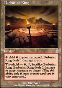 Barbarian Ring - Foil