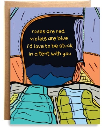 Compass Paper Co - Roses Are Red Card