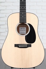 Martin D Jr-10E Acoustic-Electric Guitar - Natural Spruce