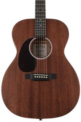 Martin 000-10E Left-Handed Acoustic-Electric Guitar - Natural Satin Sapele