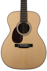 Martin OM-28 Modern Deluxe Left-Handed Acoustic Guitar - Natural