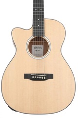 Martin 000CJr-10E Left-Handed Acoustic-Electric Guitar - Natural