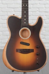Fender Acoustasonic Player Telecaster Acoustic-electric Guitar - Shadow Burst with Rosewood Fingerboard