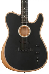 Fender American Acoustasonic Telecaster - Matte Black