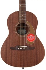 Fender Sonoran Mini Acoustic Guitar - All Mahogany