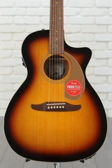 Fender Newporter Player Acoustic-Electric Guitar - Sunburst