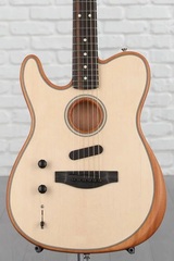 Fender American Acoustasonic Telecaster, Left-handed - Natural