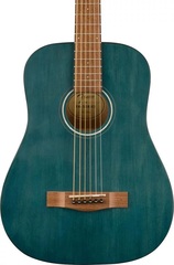 Fender FA-15 3/4 Scale Steel Acoustic Guitar - Blue