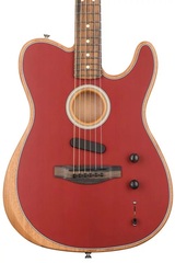 Fender American Acoustasonic Telecaster - Crimson Red