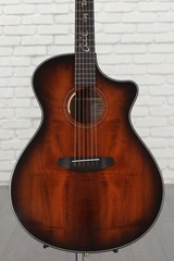 Breedlove Jeff Bridges Oregon Concerto CE Acoustic-Electric Guitar - Bourbon Myrtlewood