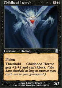 Childhood Horror - Foil