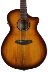 Breedlove ECO Pursuit Exotic S Concerto CE Acoustic-Electric Guitar - Tiger's Eye Myrtlewood