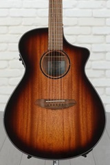 Breedlove ECO Discovery S Concert CE Acoustic-Electric Guitar - Edgeburst African Mahogany