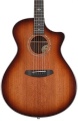 Breedlove Premier Concerto CE Acoustic-electric Guitar - Edgeburst Redwood/East Indian Rosewood